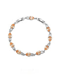 Galaxy-Inspired Color Stone Tennis Bracelet