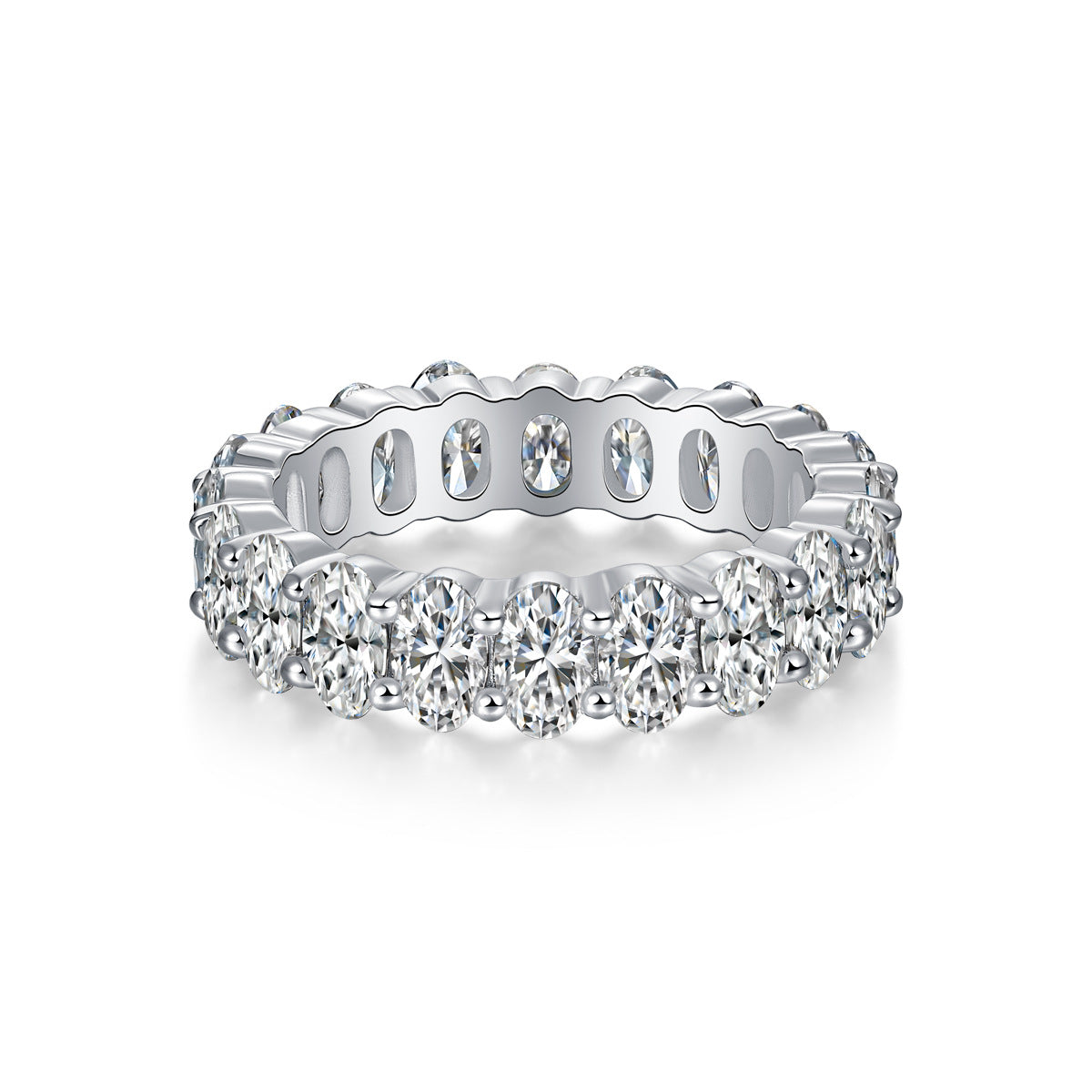 Goose Egg Ring in 925 Sterling Silver