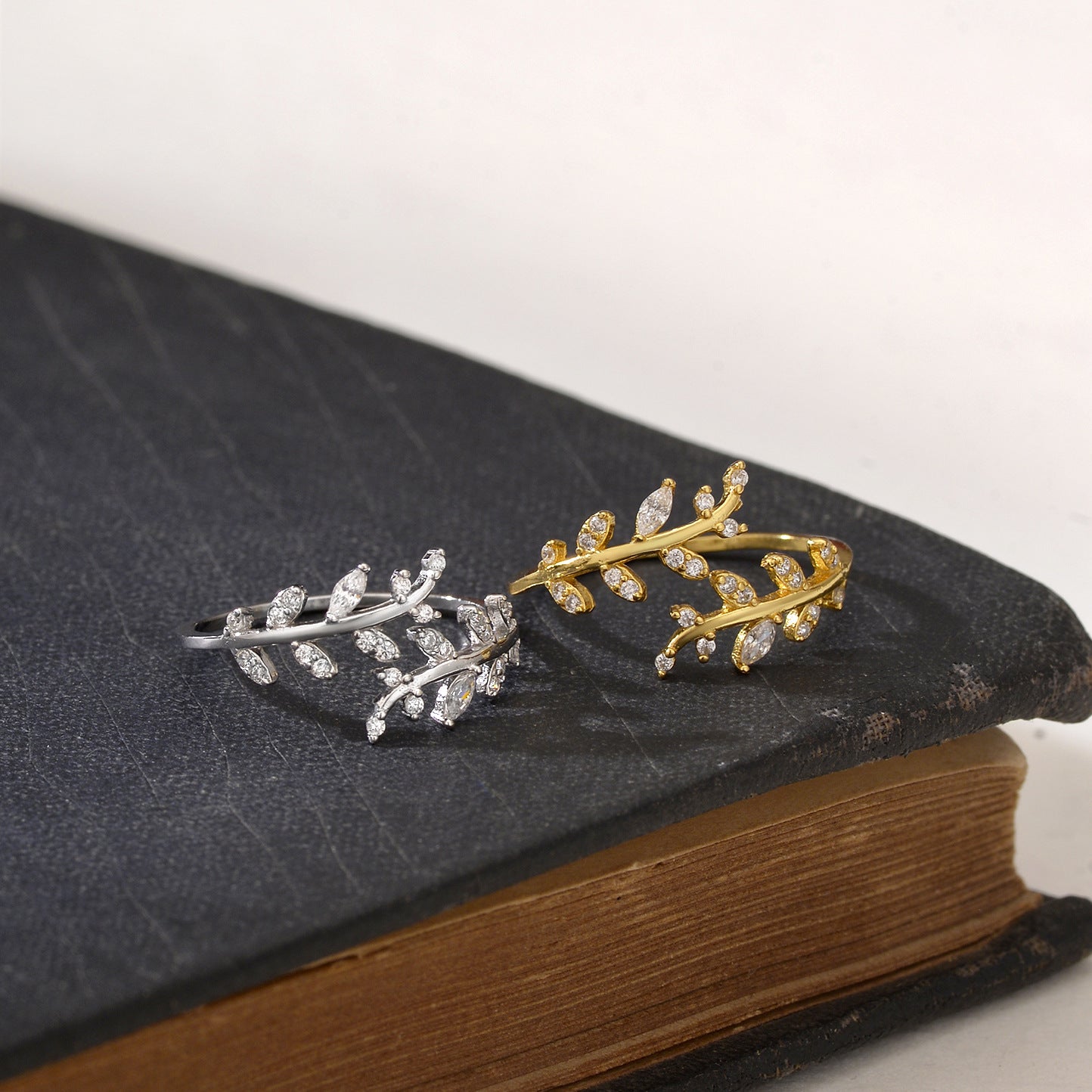 S925 Sterling Silver Leaf & Wheat