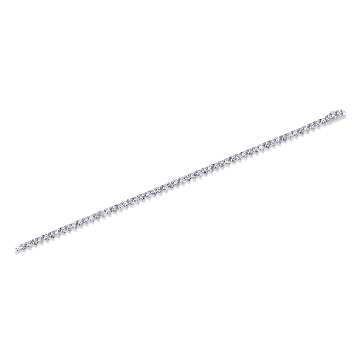 Moissanite Tennis Bracelet in S925 Silver