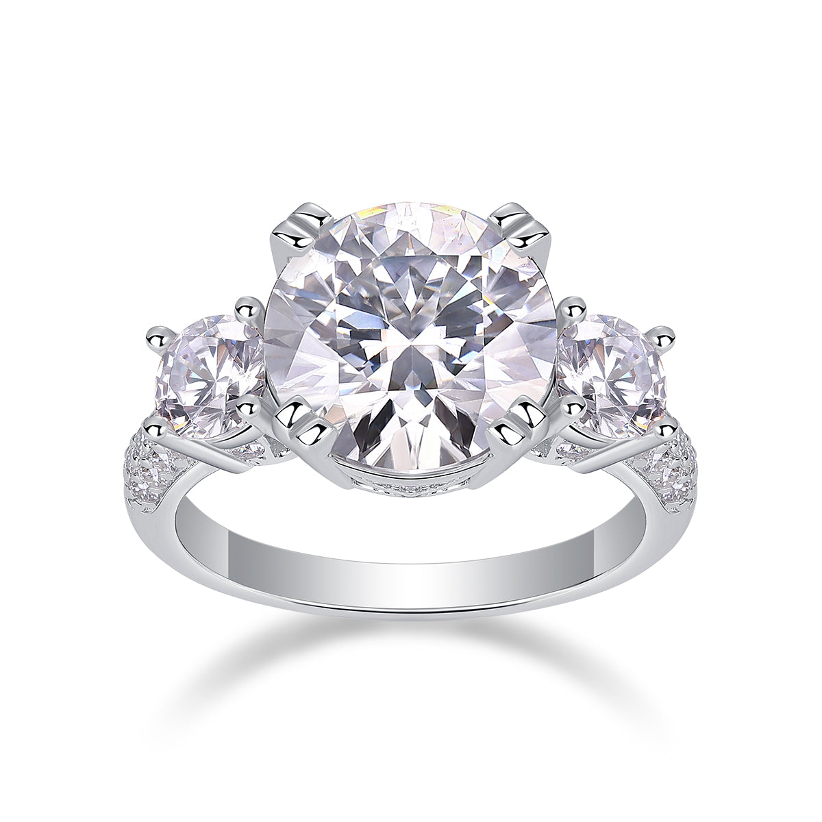 Dazzling Star Moissanite Set