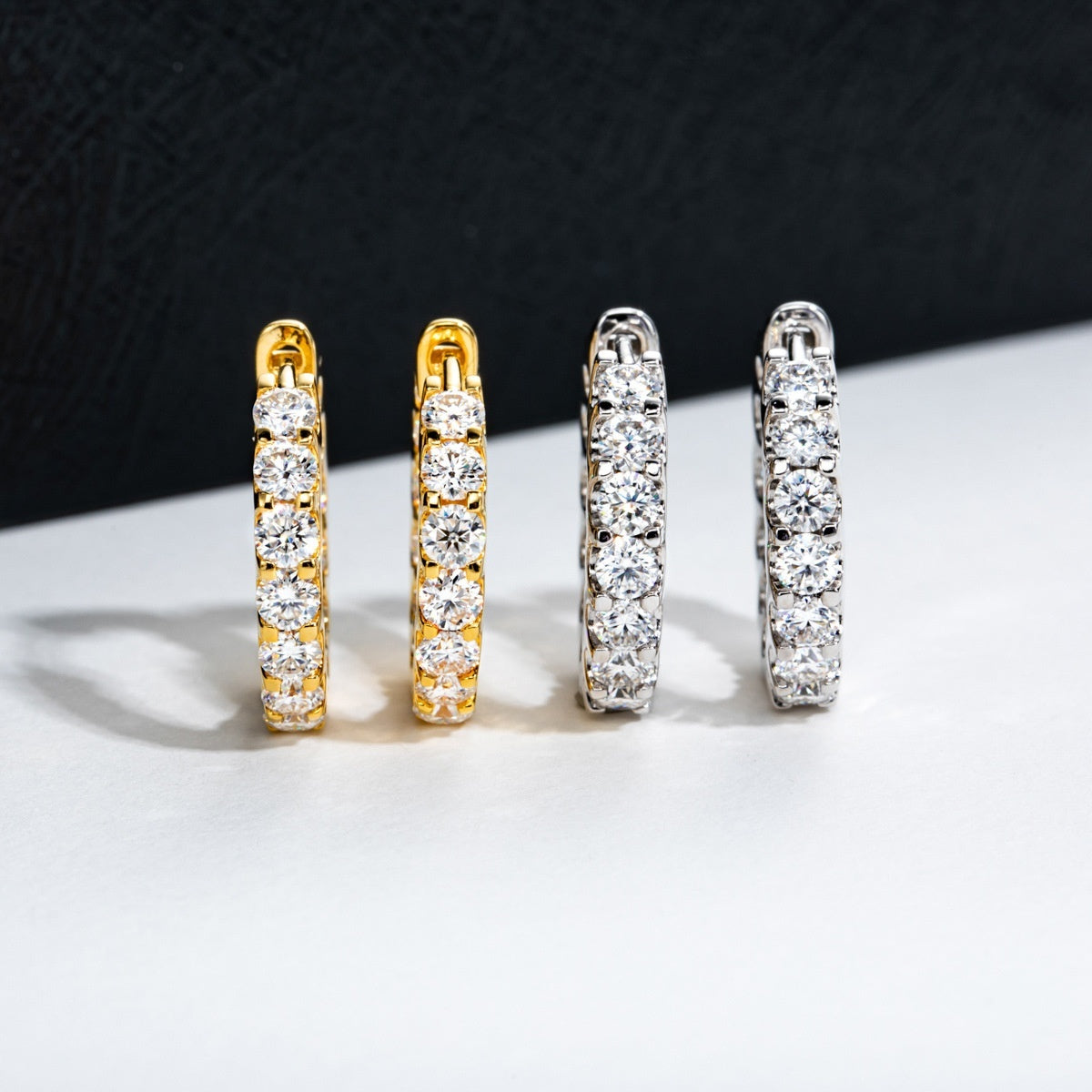 Starlight Moissanite Studs