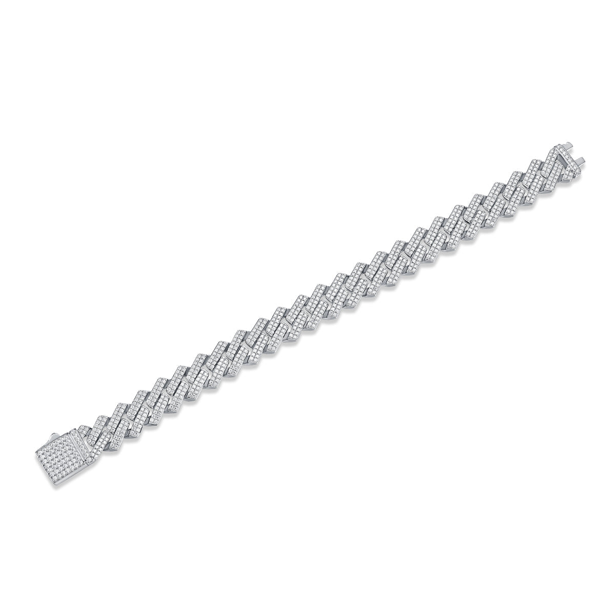 The Keel | Moissanite Tennis Bracelet in S925 Sterling Silver