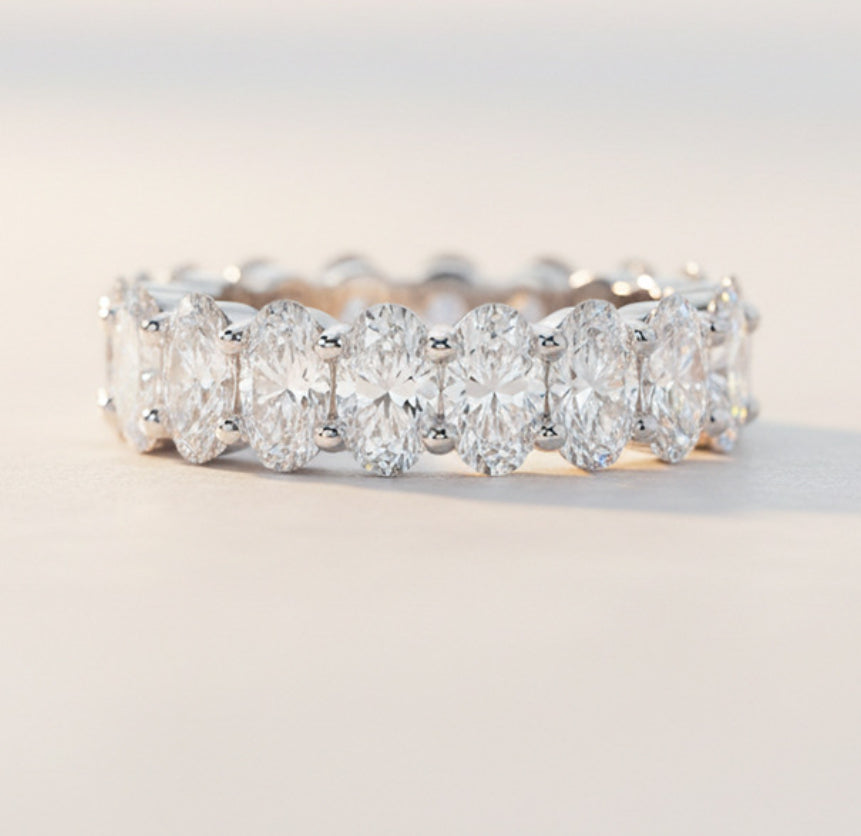 Goose Egg Ring in 925 Sterling Silver