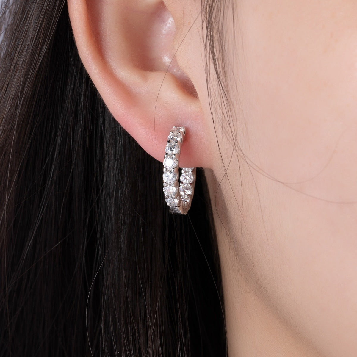 Starlight Moissanite Studs