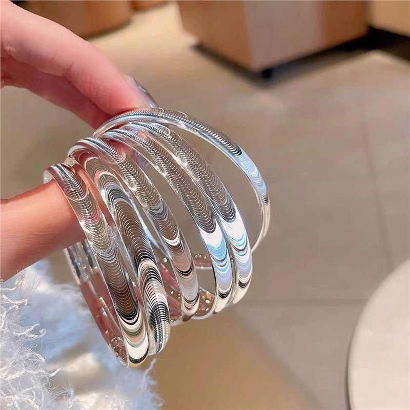 Premium S999 Pure Silver Cat's Eye Bracelet