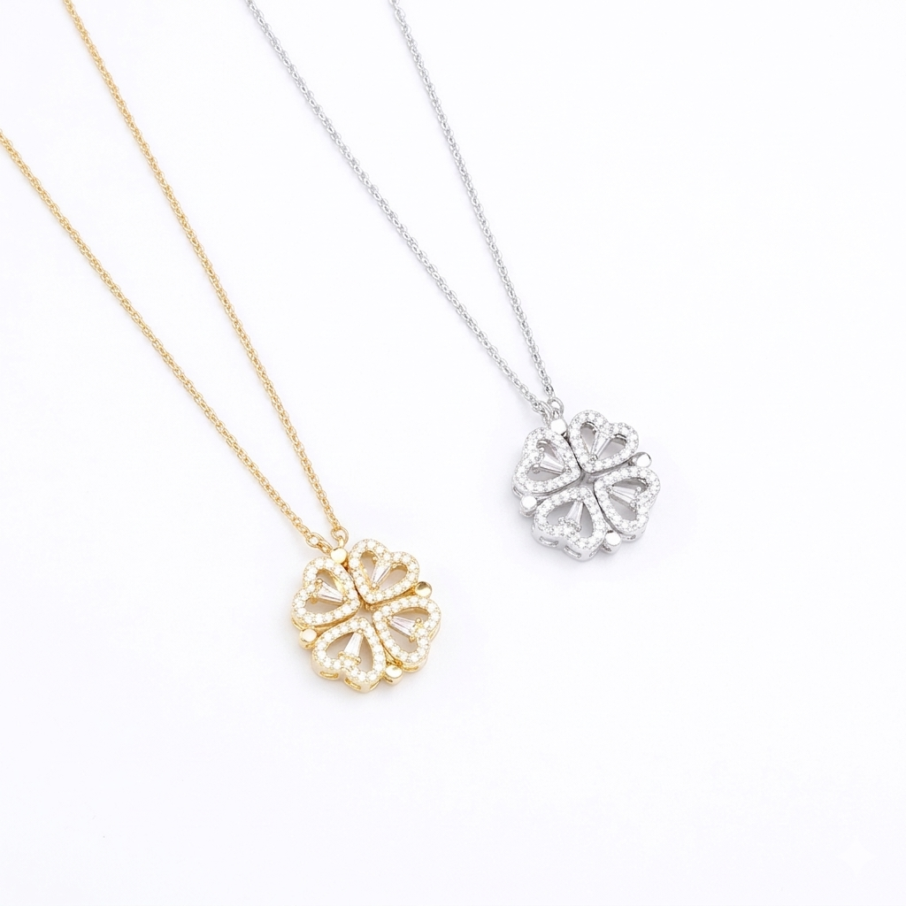 925 Sterling Silver Heart Pendant Necklace