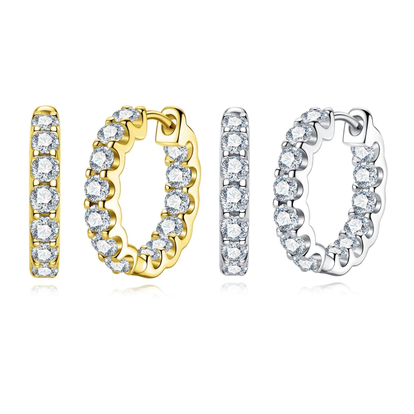 Starlight Moissanite Studs