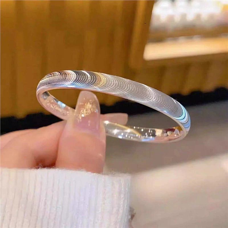 Premium S999 Pure Silver Cat's Eye Bracelet