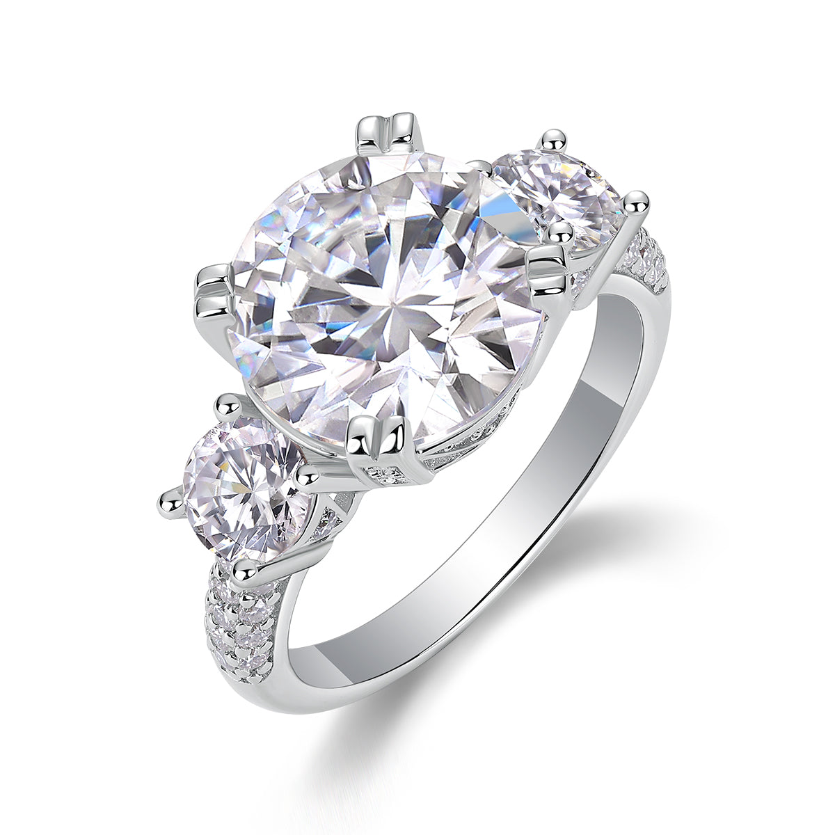 Dazzling Star Moissanite Set