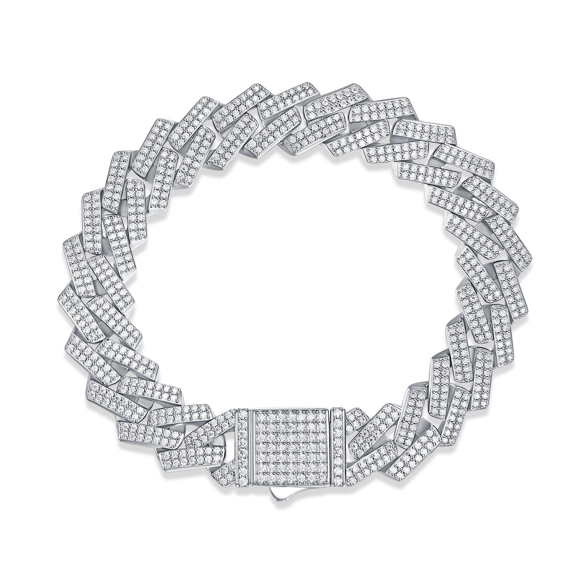 The Keel | Moissanite Tennis Bracelet in S925 Sterling Silver