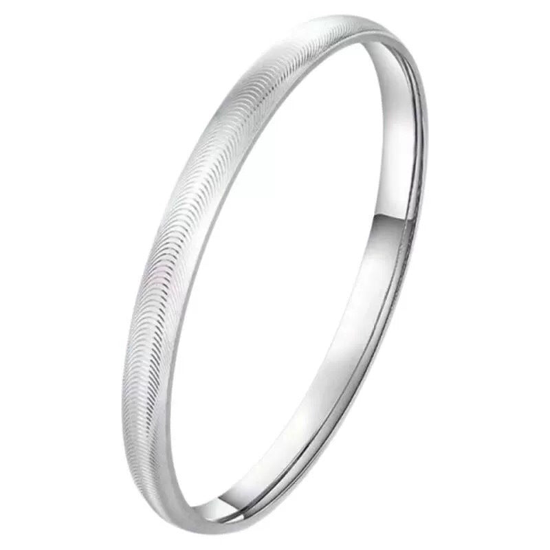 Premium S999 Pure Silver Cat's Eye Bracelet